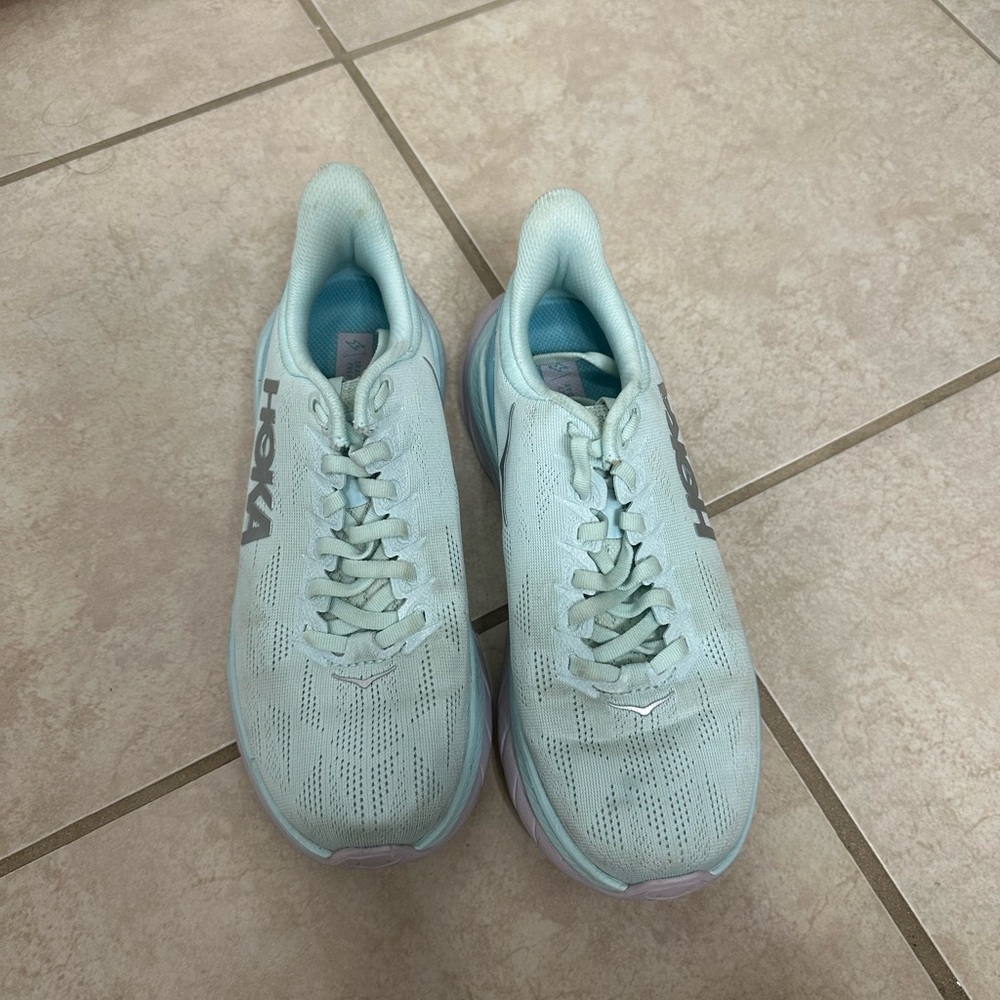 Hoka Women's Sky Blue Athletic Shoes